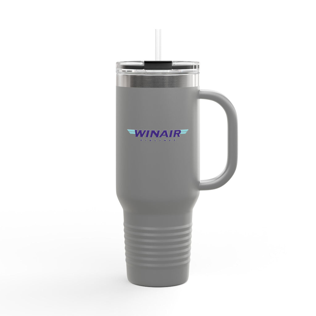 WinAir Airlines 40oz Insulated Travel Mug Stainless Tumbler