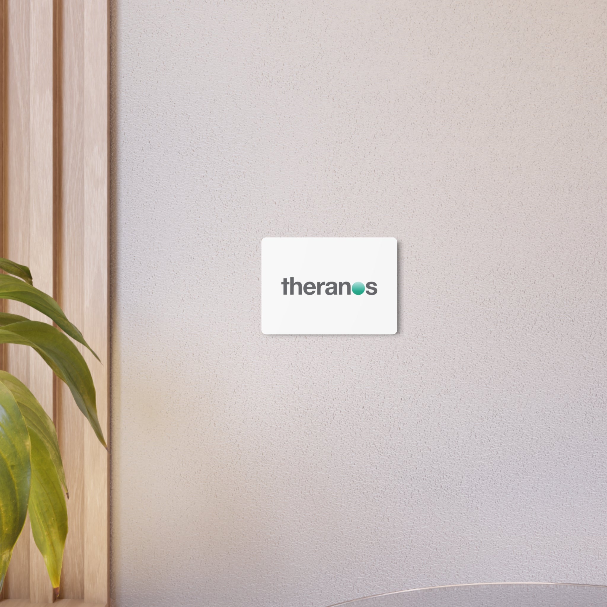 Theranos Inc. Metal Sign
