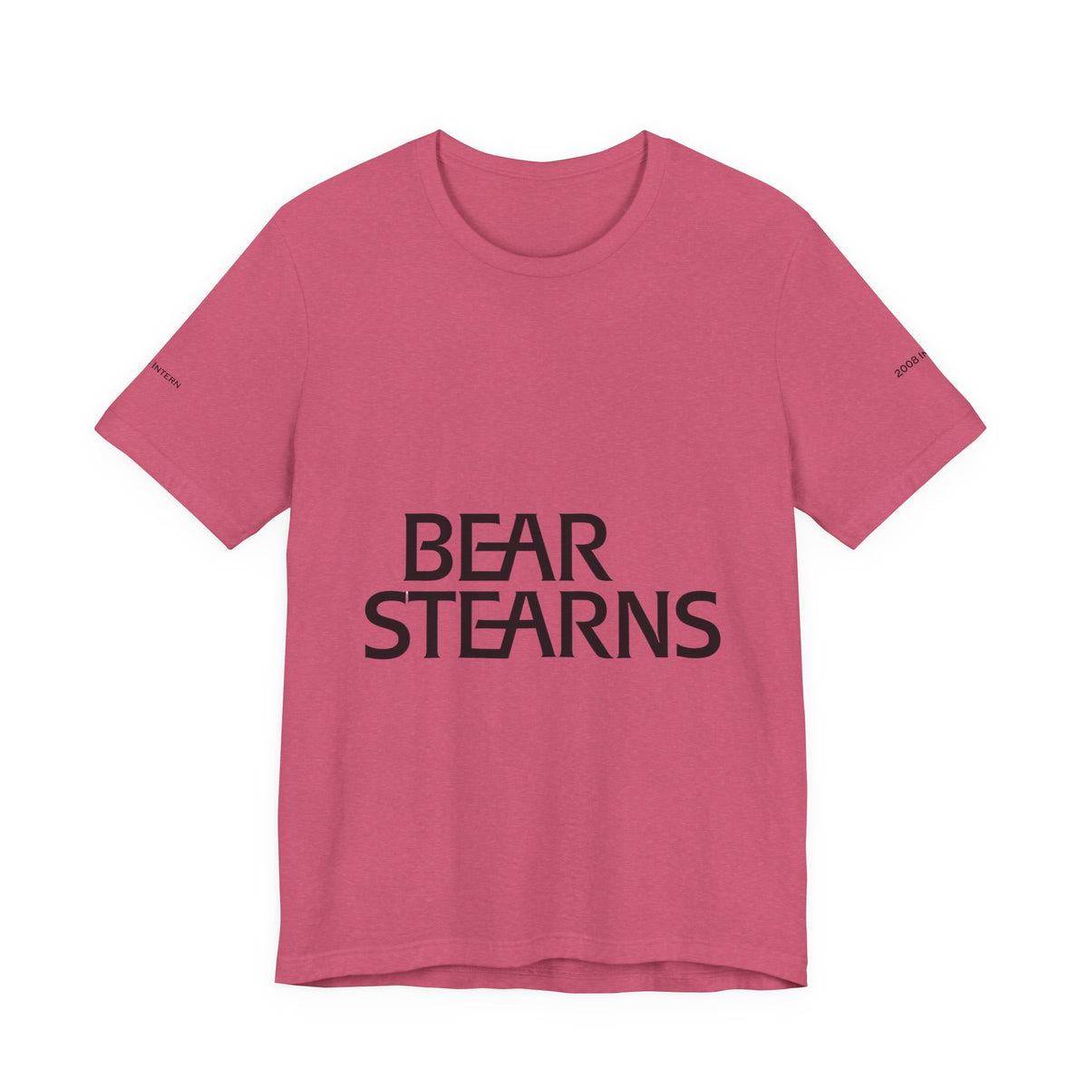 Bear Stearns T-Shirt 2008 Intern (Sleeve)