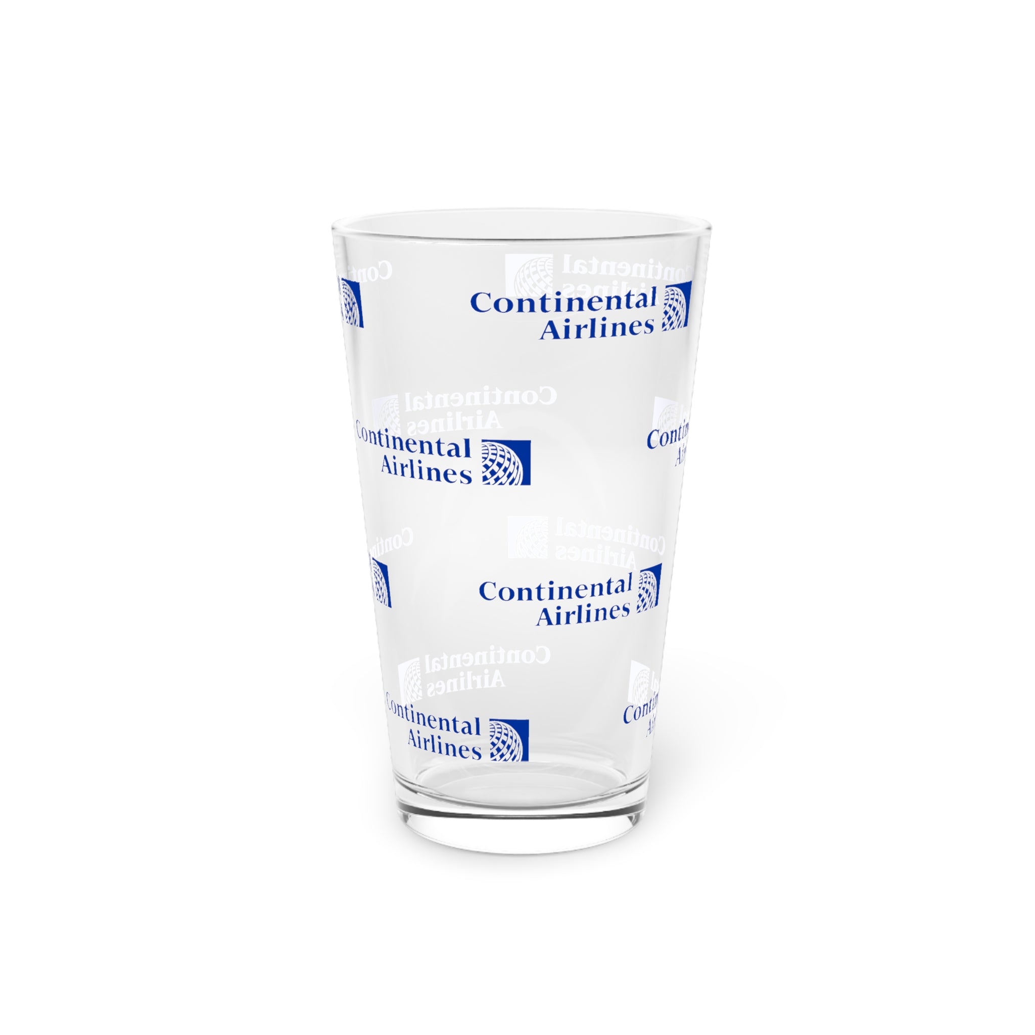 Continental Airlines 16oz Pint Glass