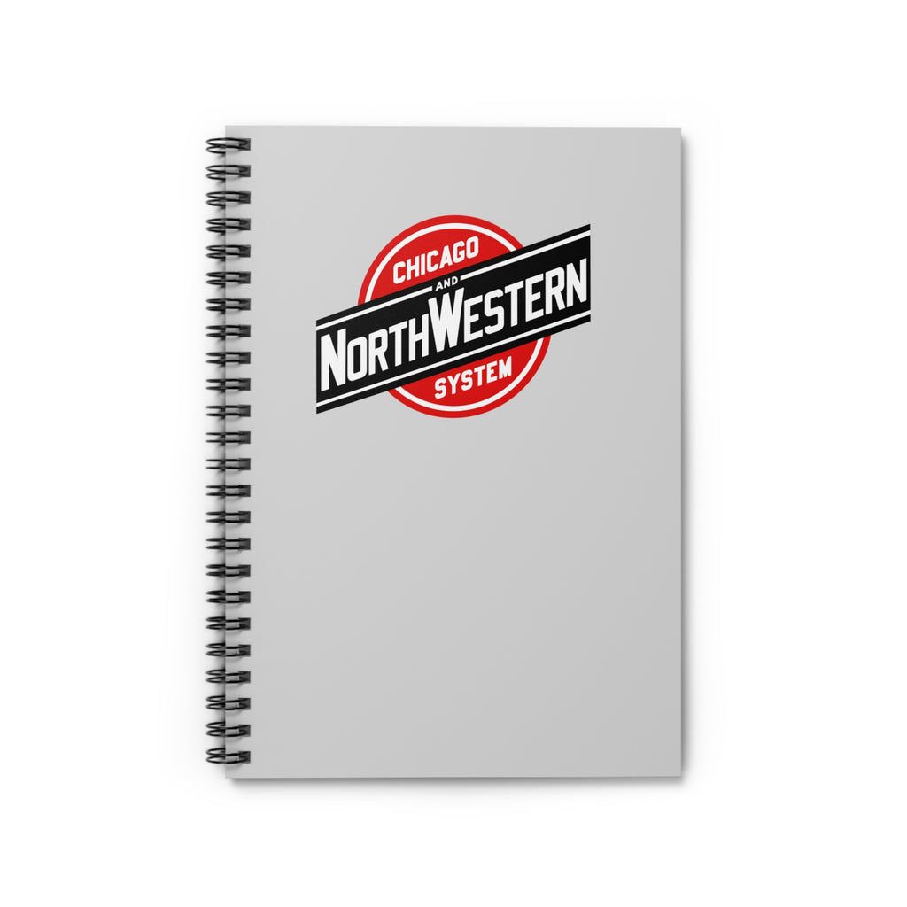 Chicago and North Western Railway Spiral Notebook