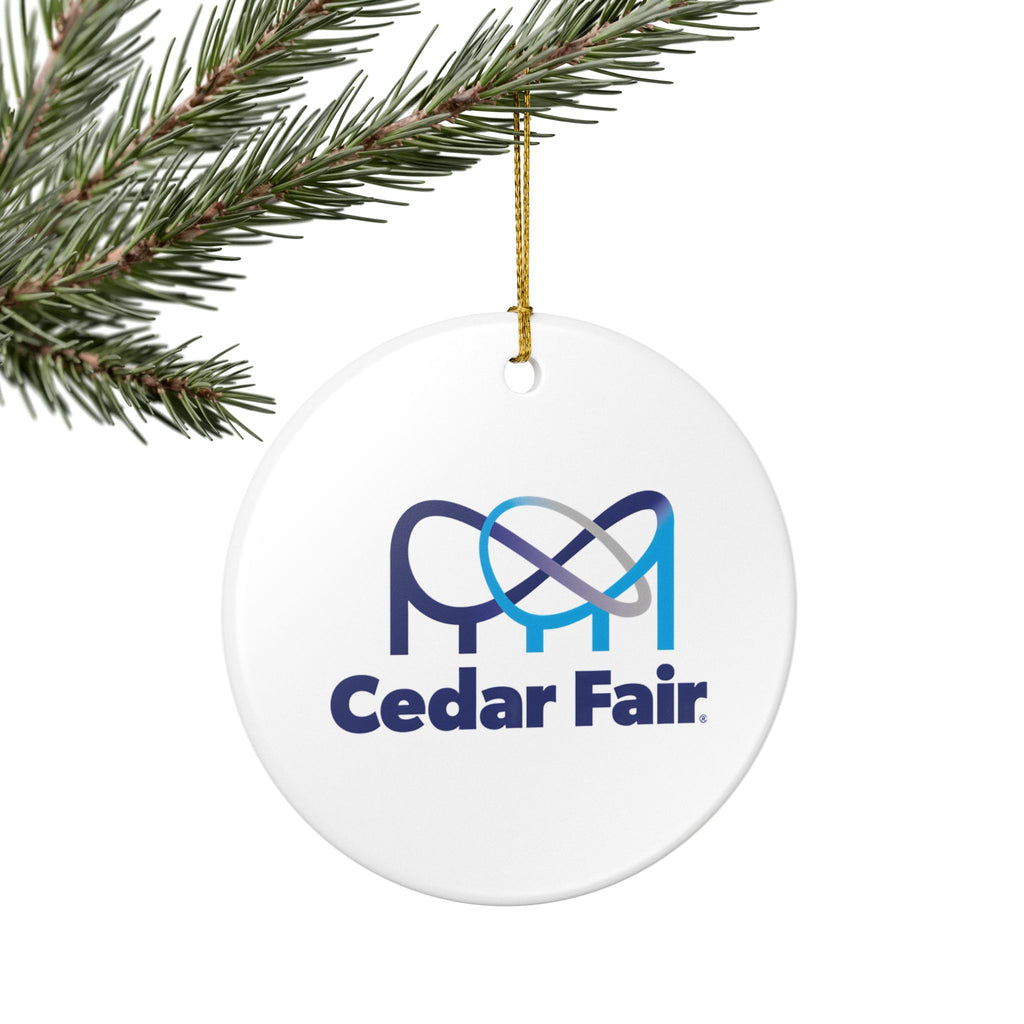 Cedar Fair Ceramic Ornament