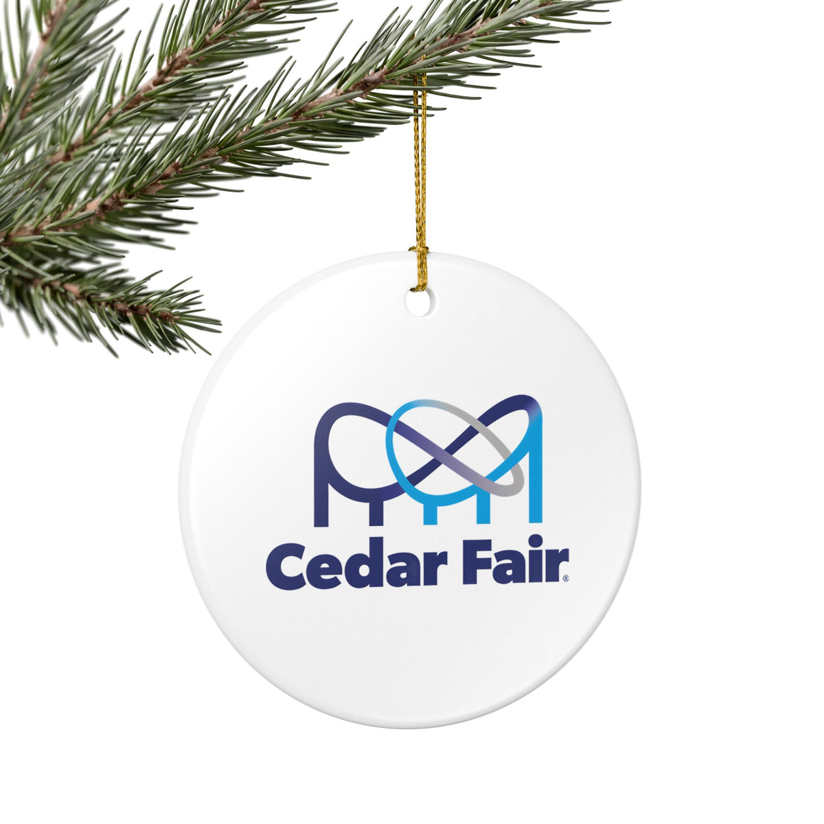 Cedar Fair Ceramic Ornament