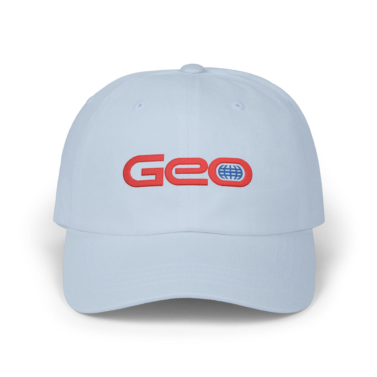 Geo Embroidered Dad Cap Hat