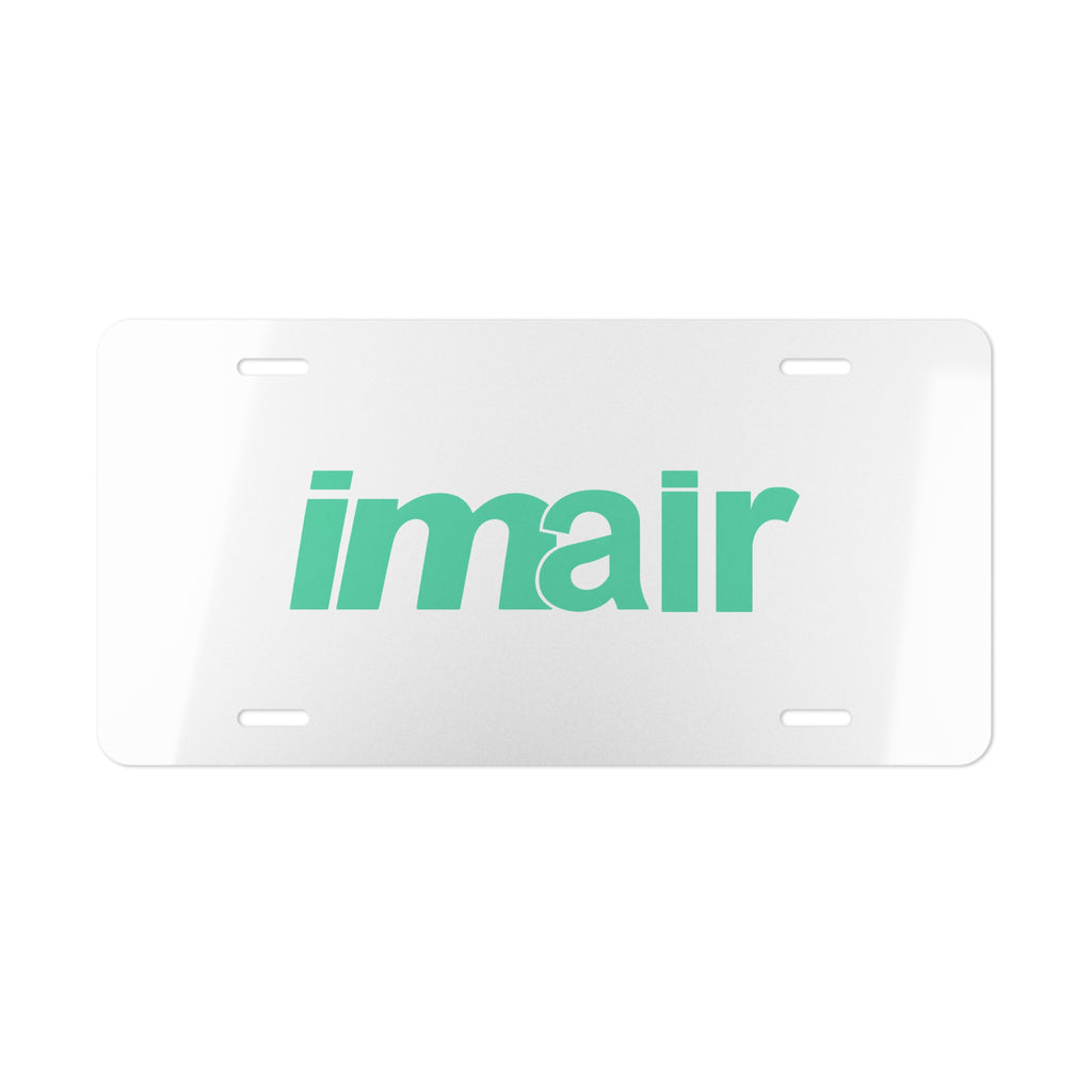 Imair Airlines Vanity License Plate