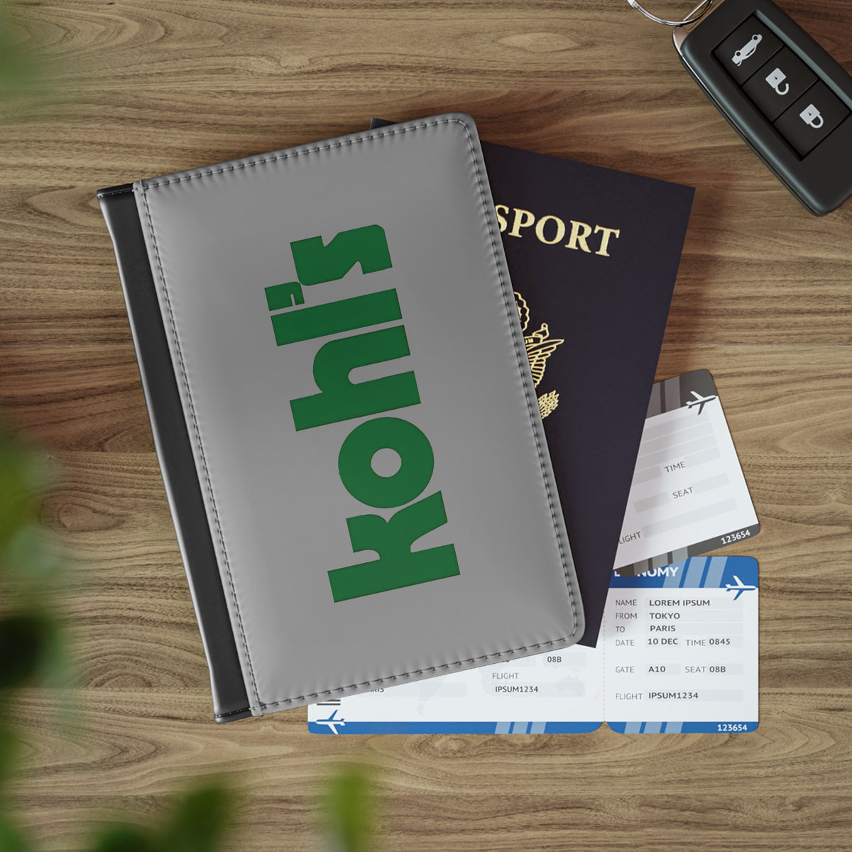Kohl's Food Stores Passport Cover