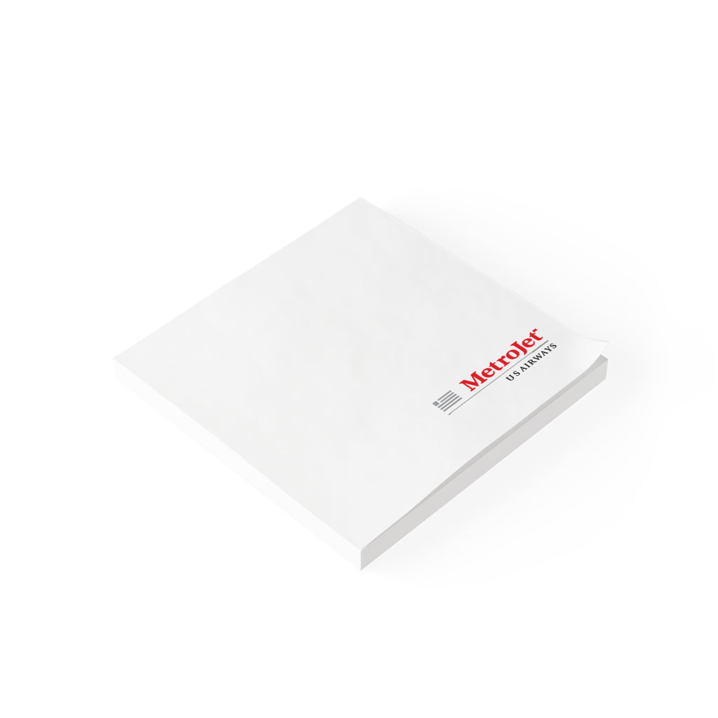 MetroJet Sticky Post-it Note Pad