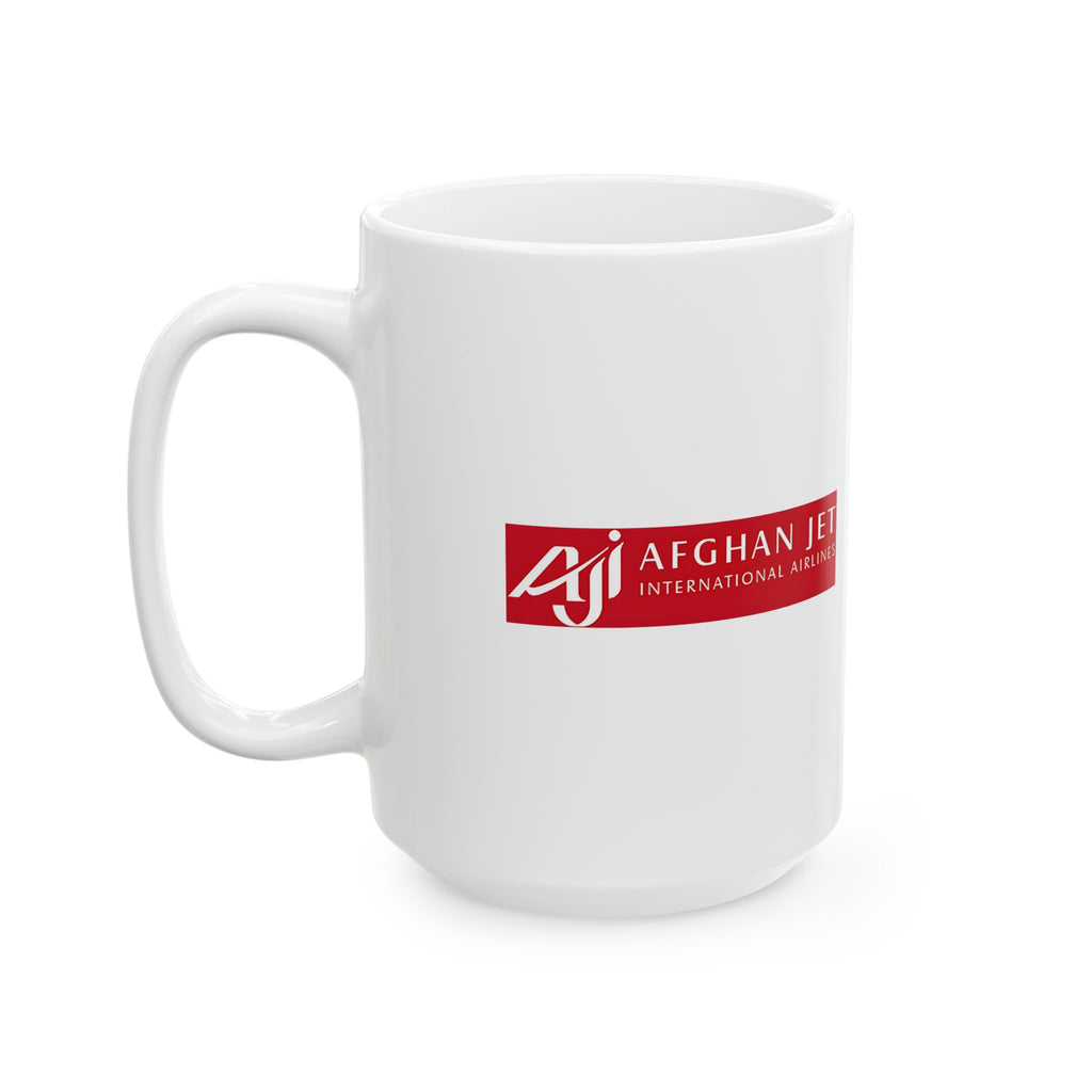 Afghan Jet International Airlines Ceramic Coffee Mug