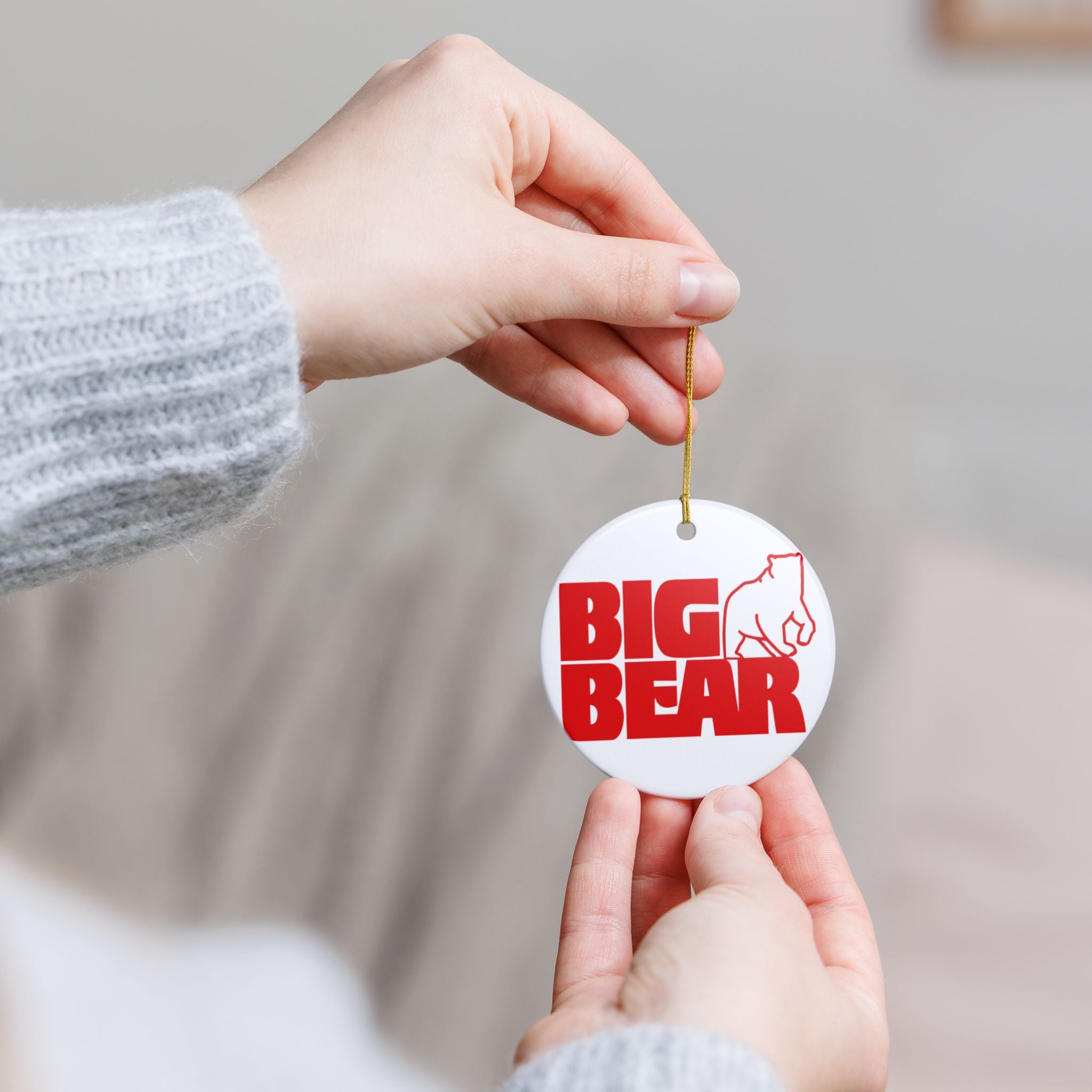 Big Bear Stores Ceramic Ornament
