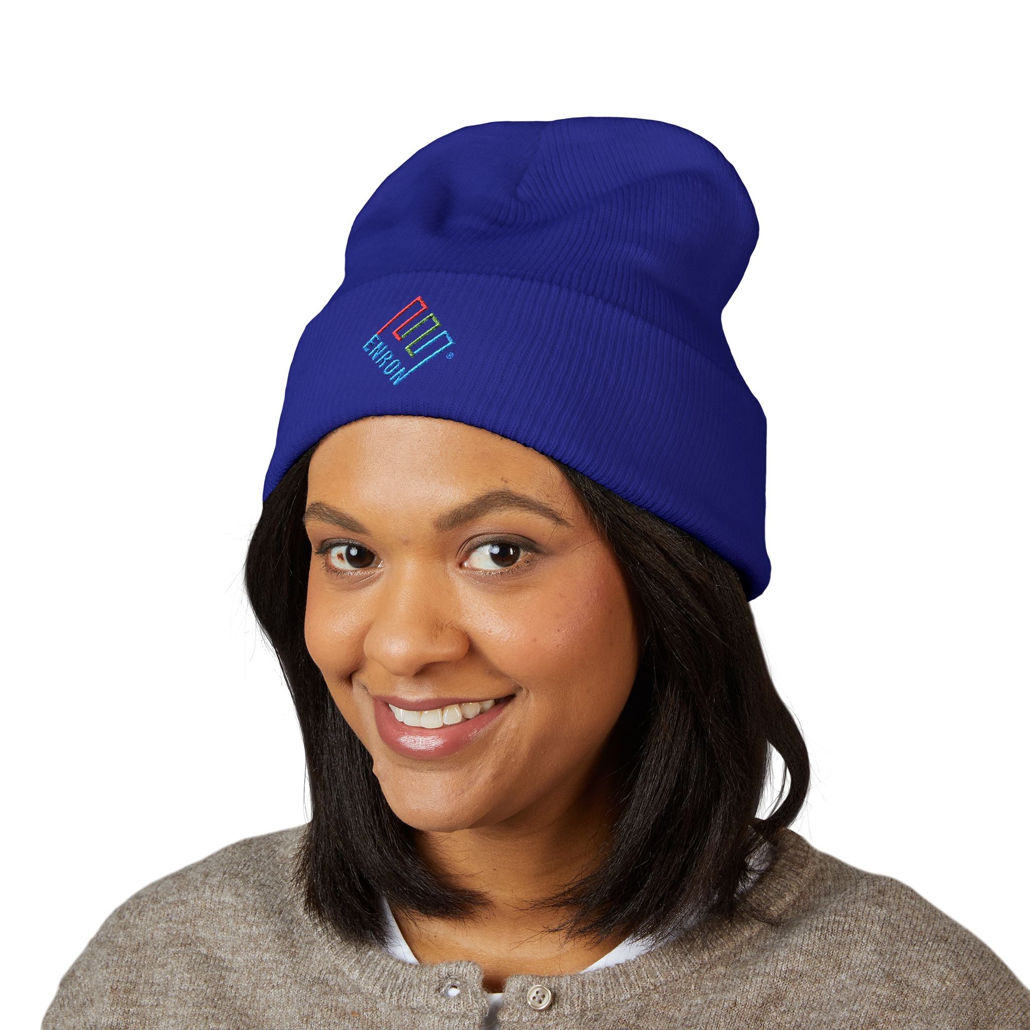 Enron Cuffed Beanie