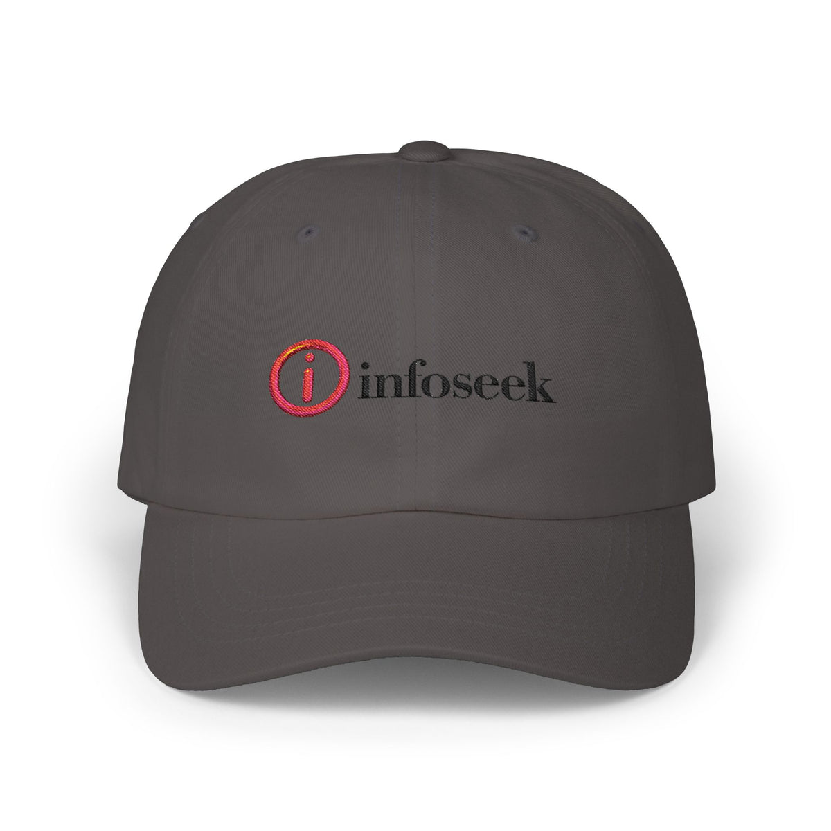 Infoseek Embroidered Dad Cap Hat