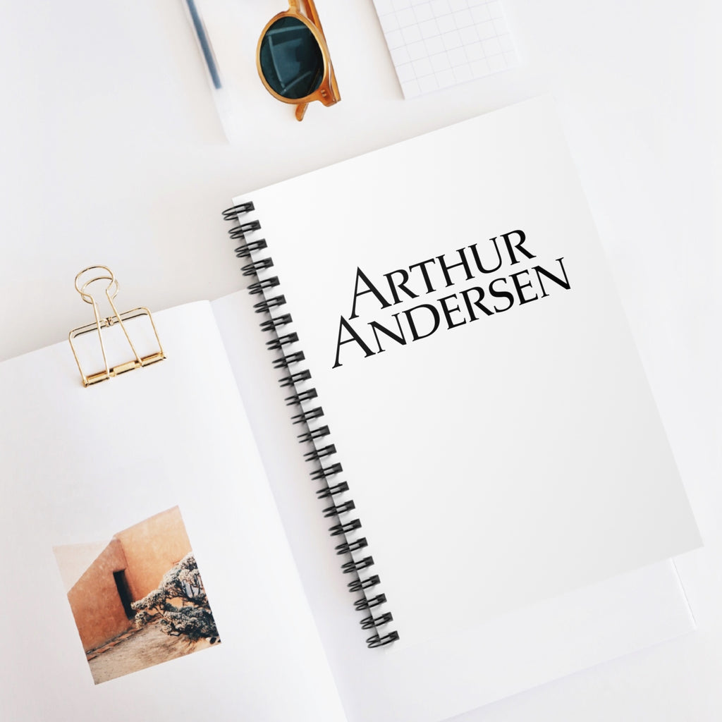 Arthur Andersen Spiral Notebook