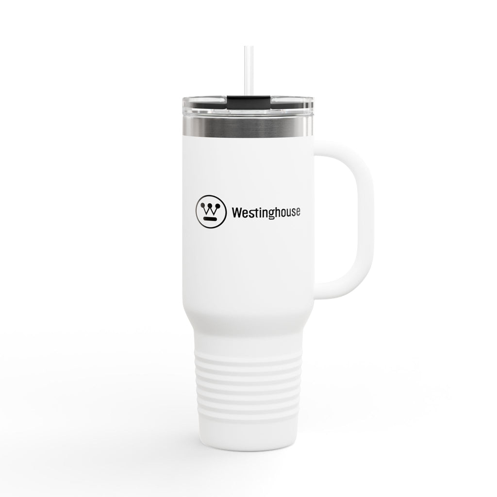 Westinghouse Electric Corporation 40oz Insulated Travel Mug Stainless Tumbler