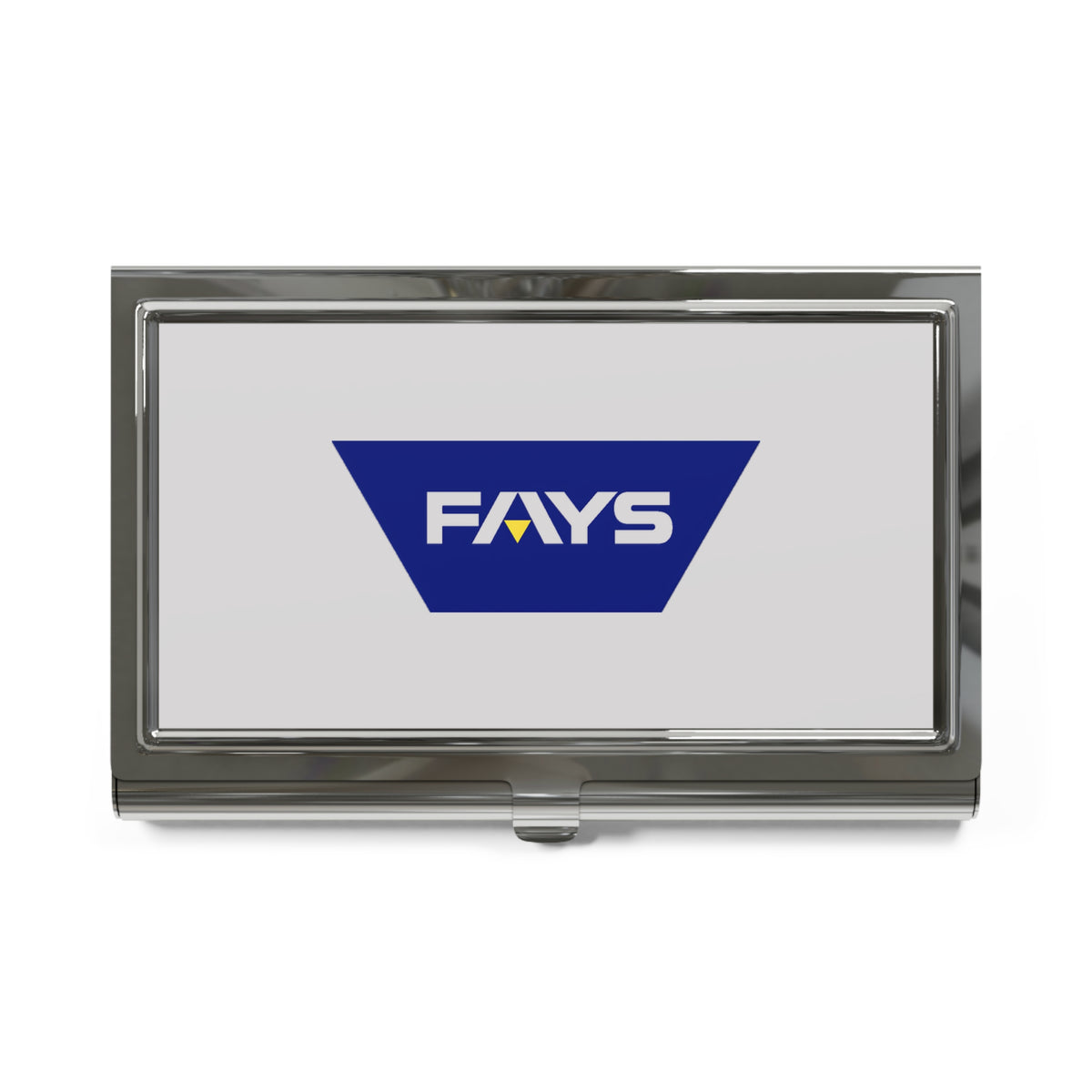Fay's Drug Metal Business Card Holder