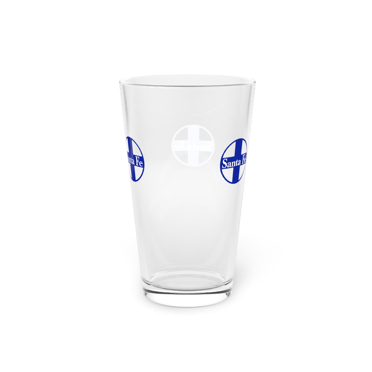 Atchison Topeka and Santa Fe Railway 16oz Pint Glass