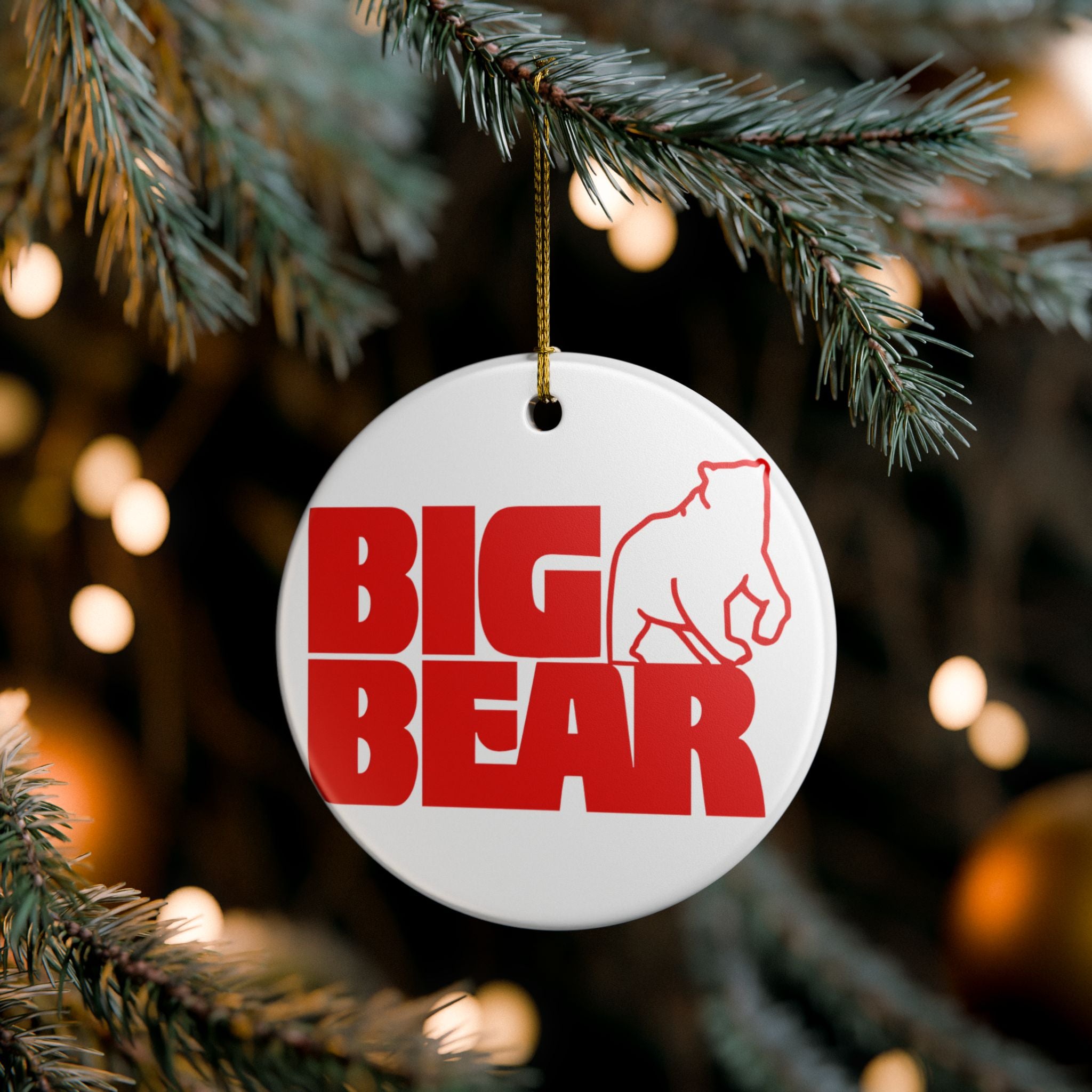 Big Bear Stores Ceramic Ornament