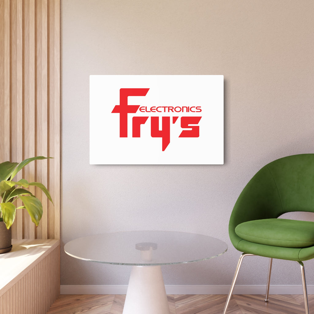 Fry's Electronics, Inc. Metal Sign