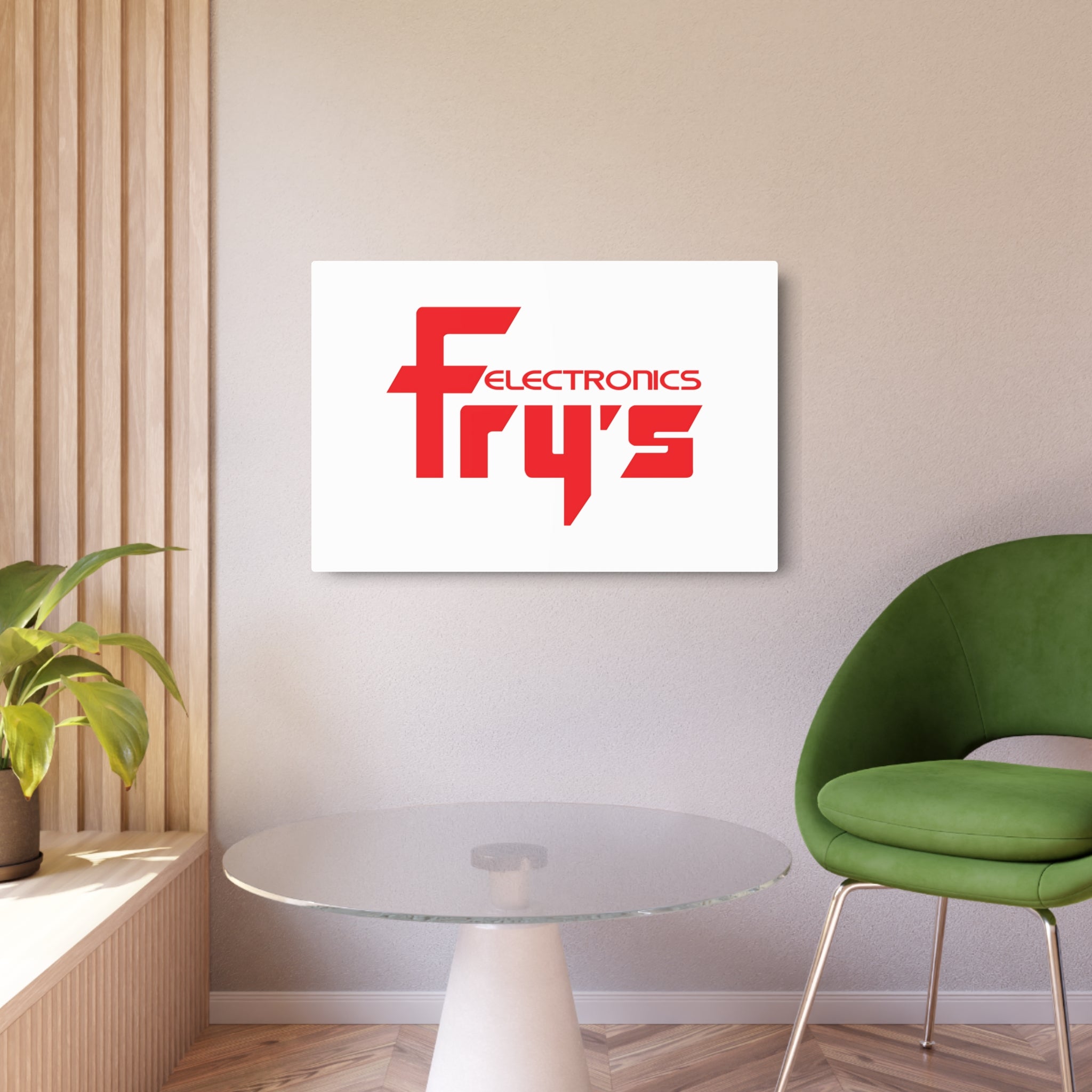 Fry's Electronics, Inc. Metal Sign