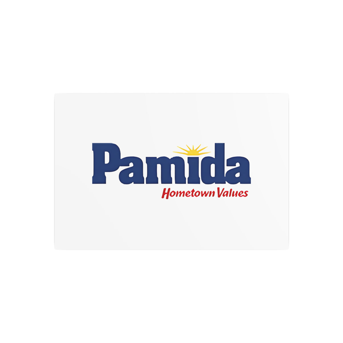 Pamida Metal Sign