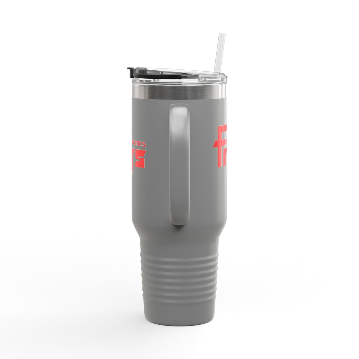 Fry's Electronics, Inc. 40oz Insulated Travel Mug Stainless Tumbler