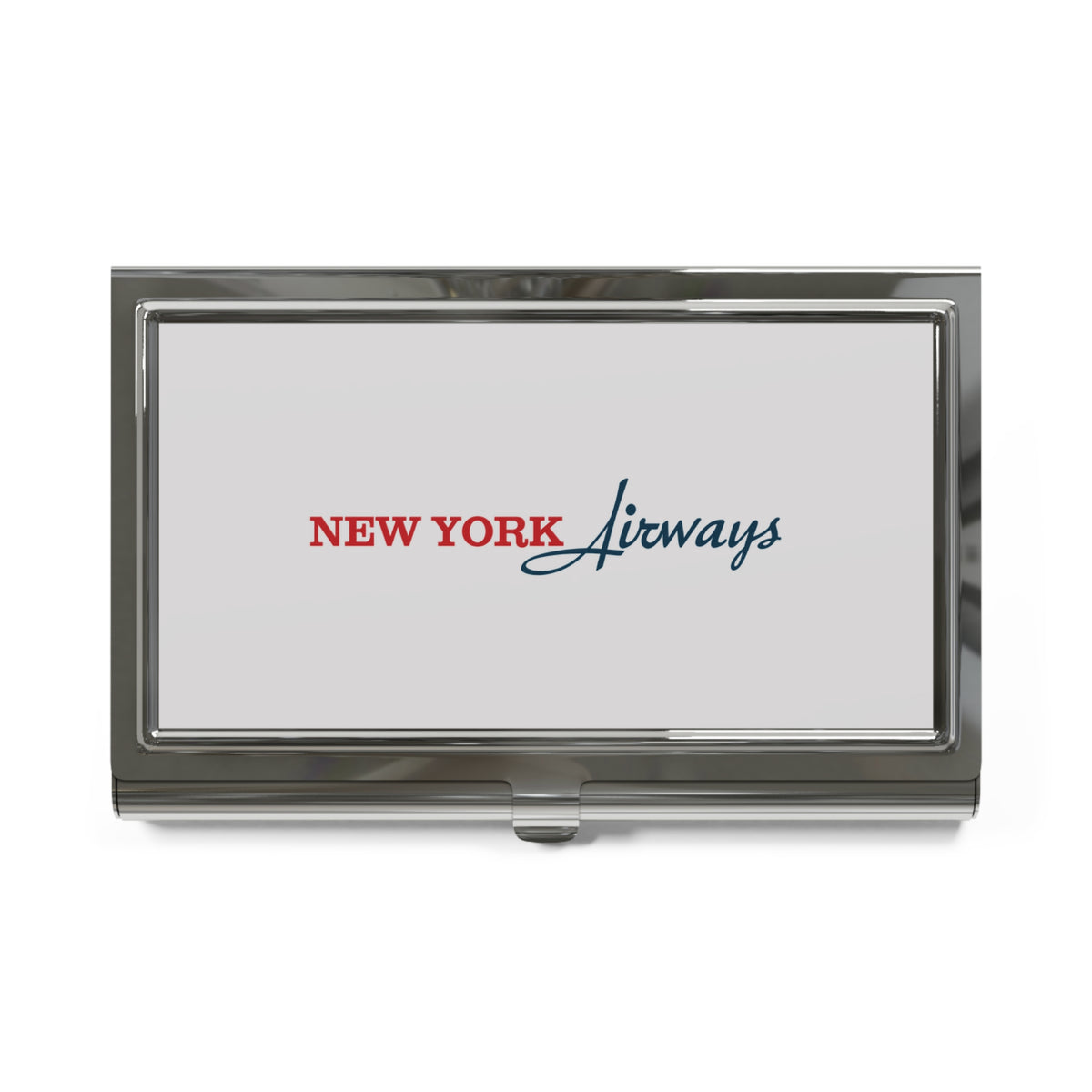 New York Airways Metal Business Card Holder