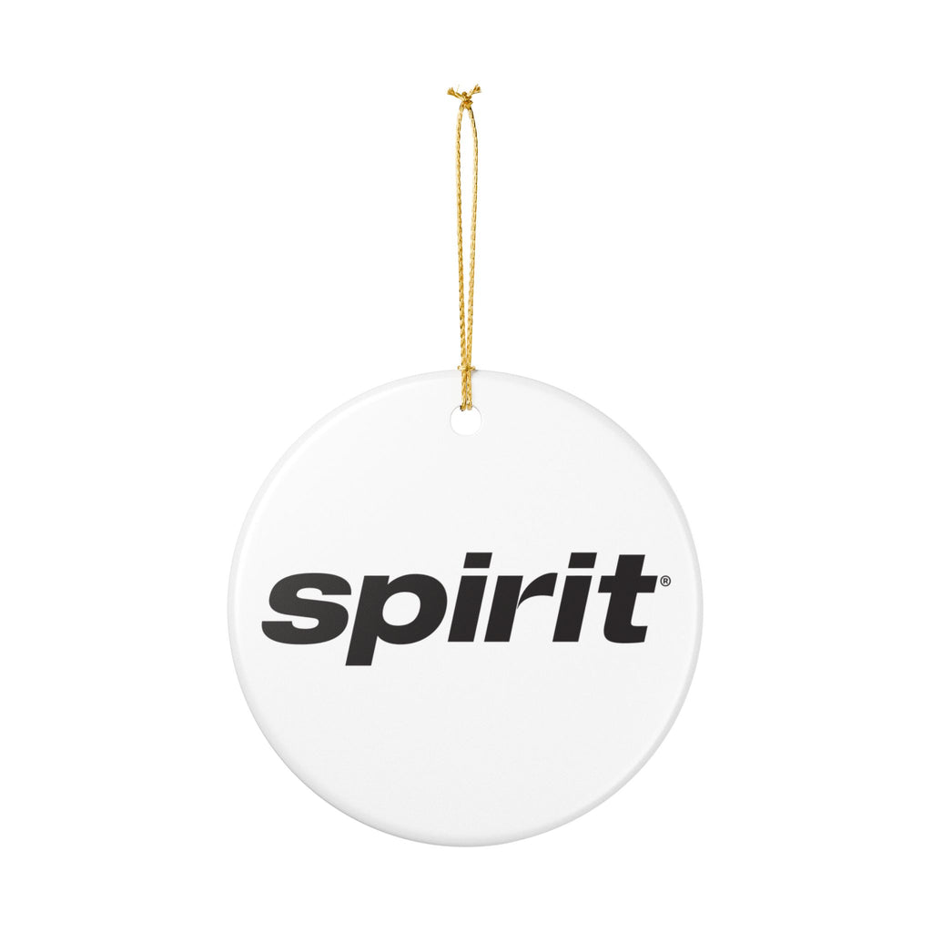 Spirit Airlines Ceramic Ornament