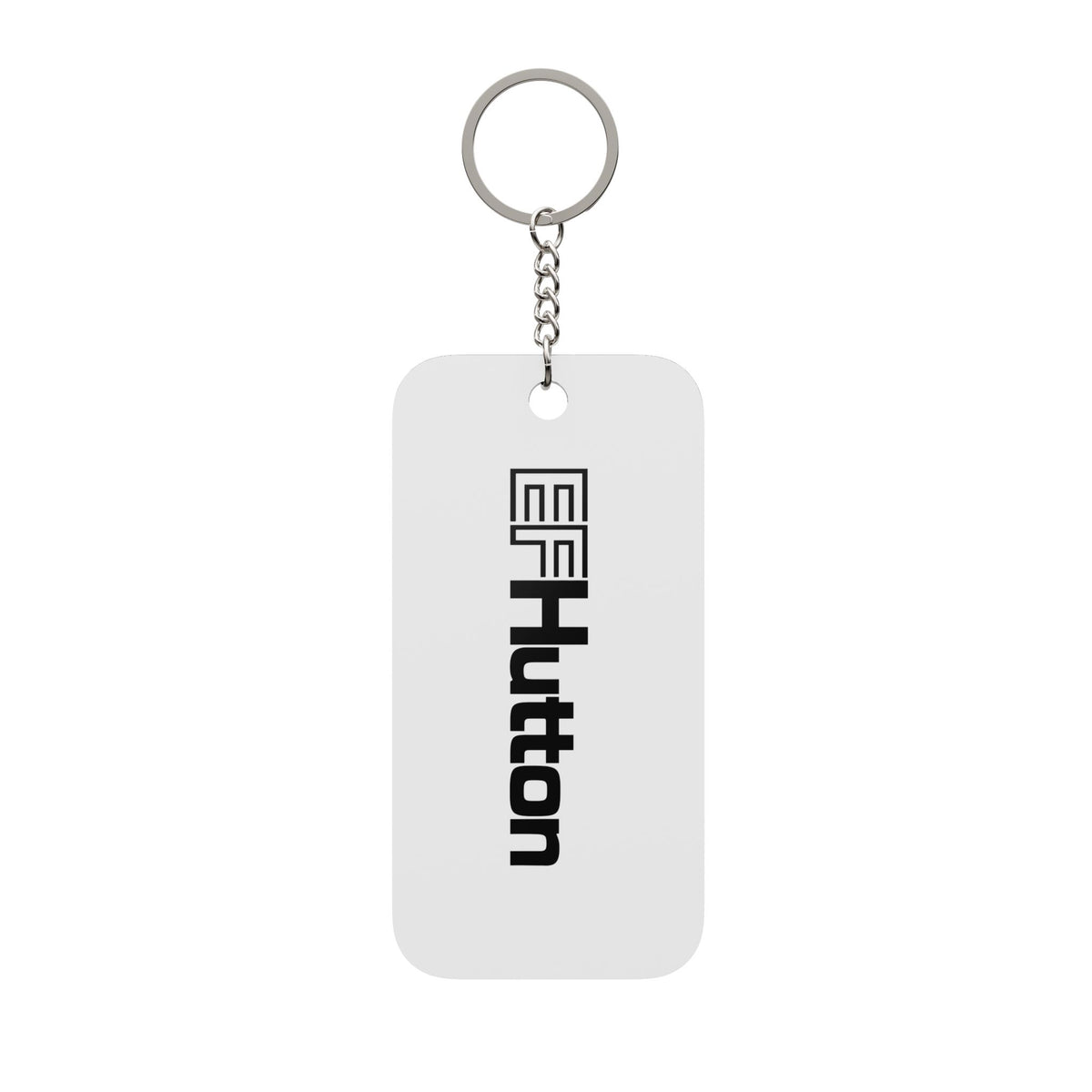 E. F. Hutton Double-Sided Keychain Charm