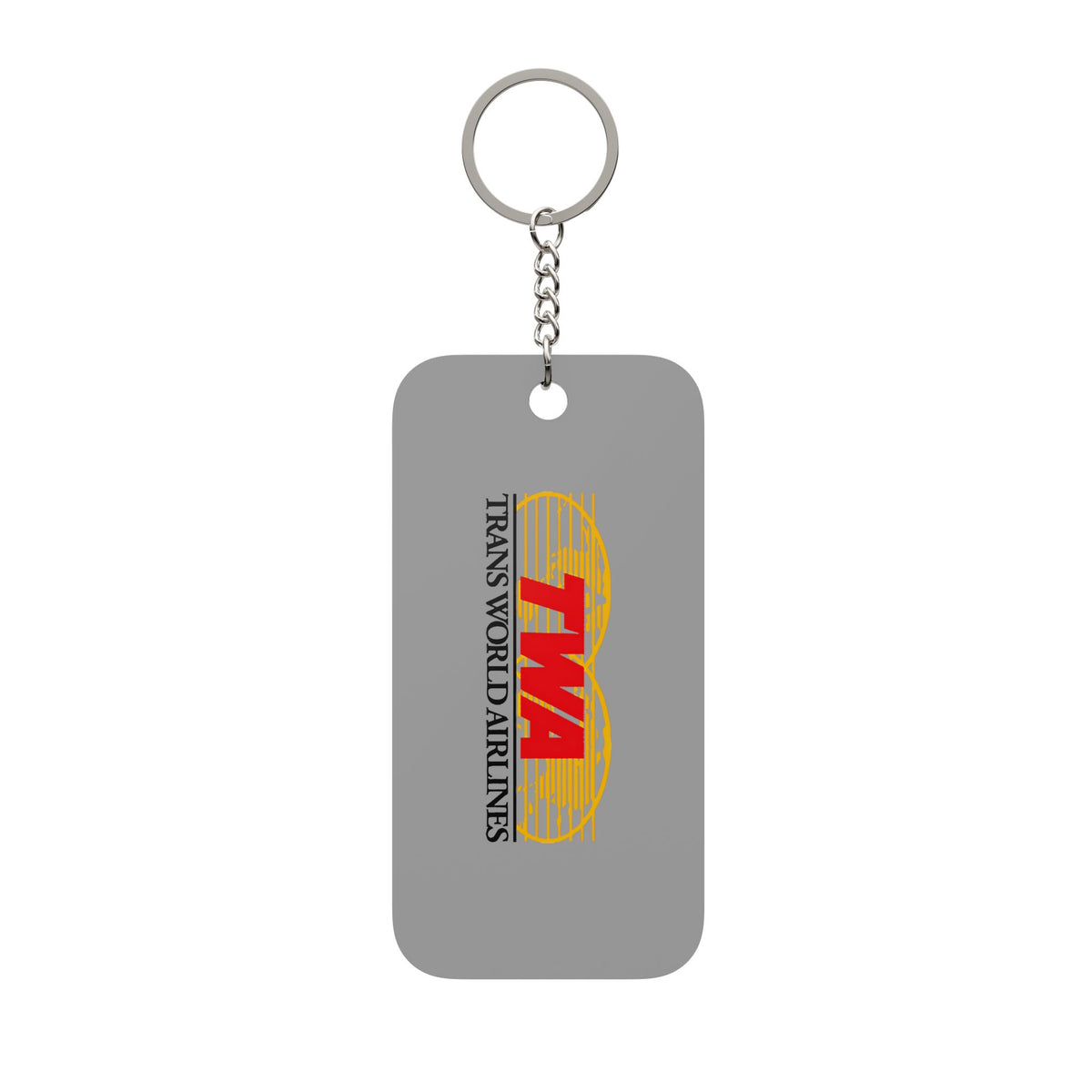 Trans World Airlines (TWA) Double-Sided Keychain Charm