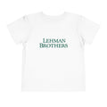Lehman Brothers Toddler Tee / T-Shirt