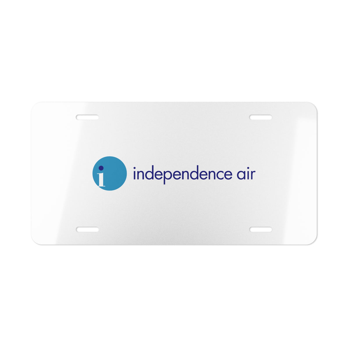 Independence Air Vanity License Plate