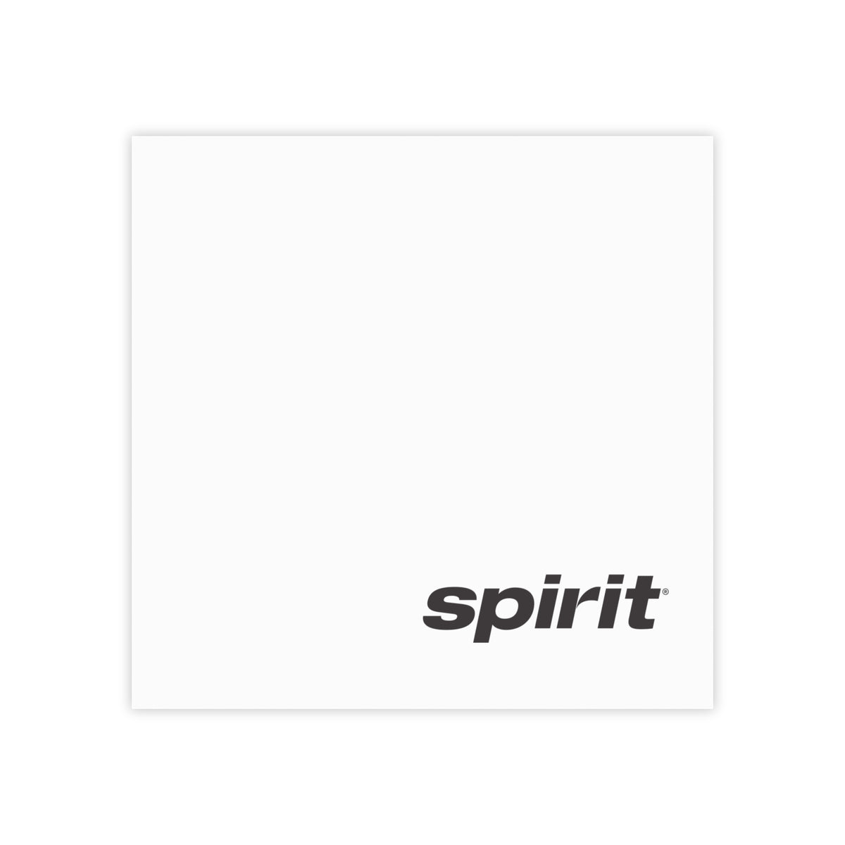 Spirit Airlines Sticky Post-it Note Pad