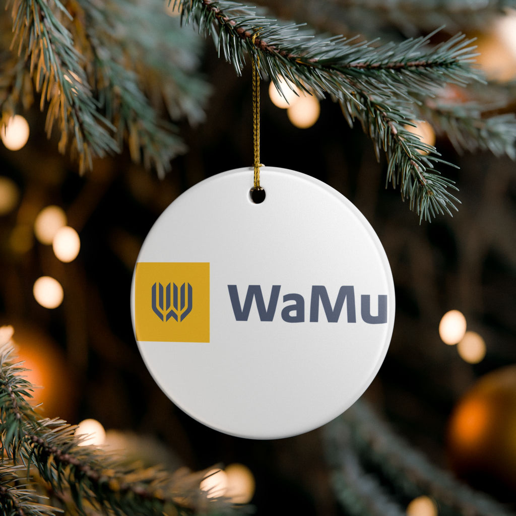 Washington Mutual (WaMu) Ceramic Ornament