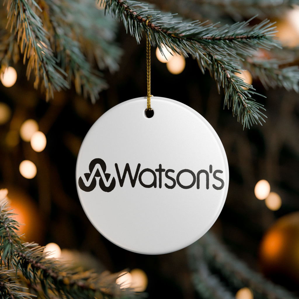 Watson's Ceramic Ornament