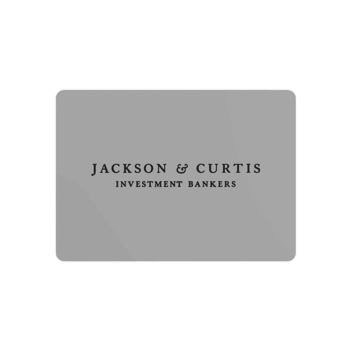 Jackson & Curtis Metal Sign