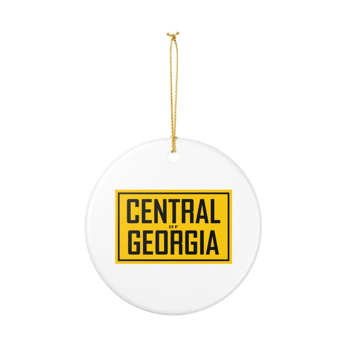 Central of Georgia Railway Ceramic Ornament