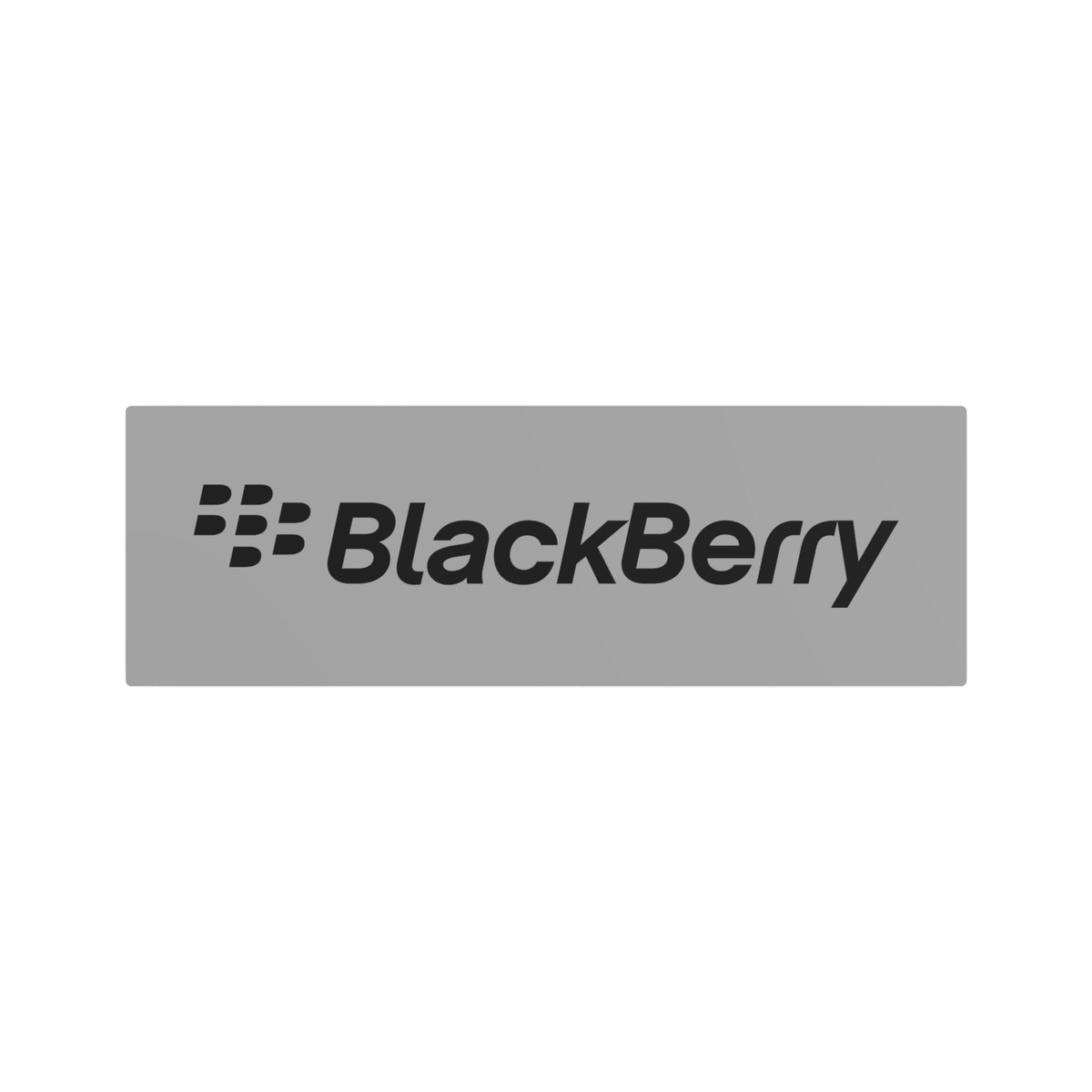 BlackBerry Metal Sign