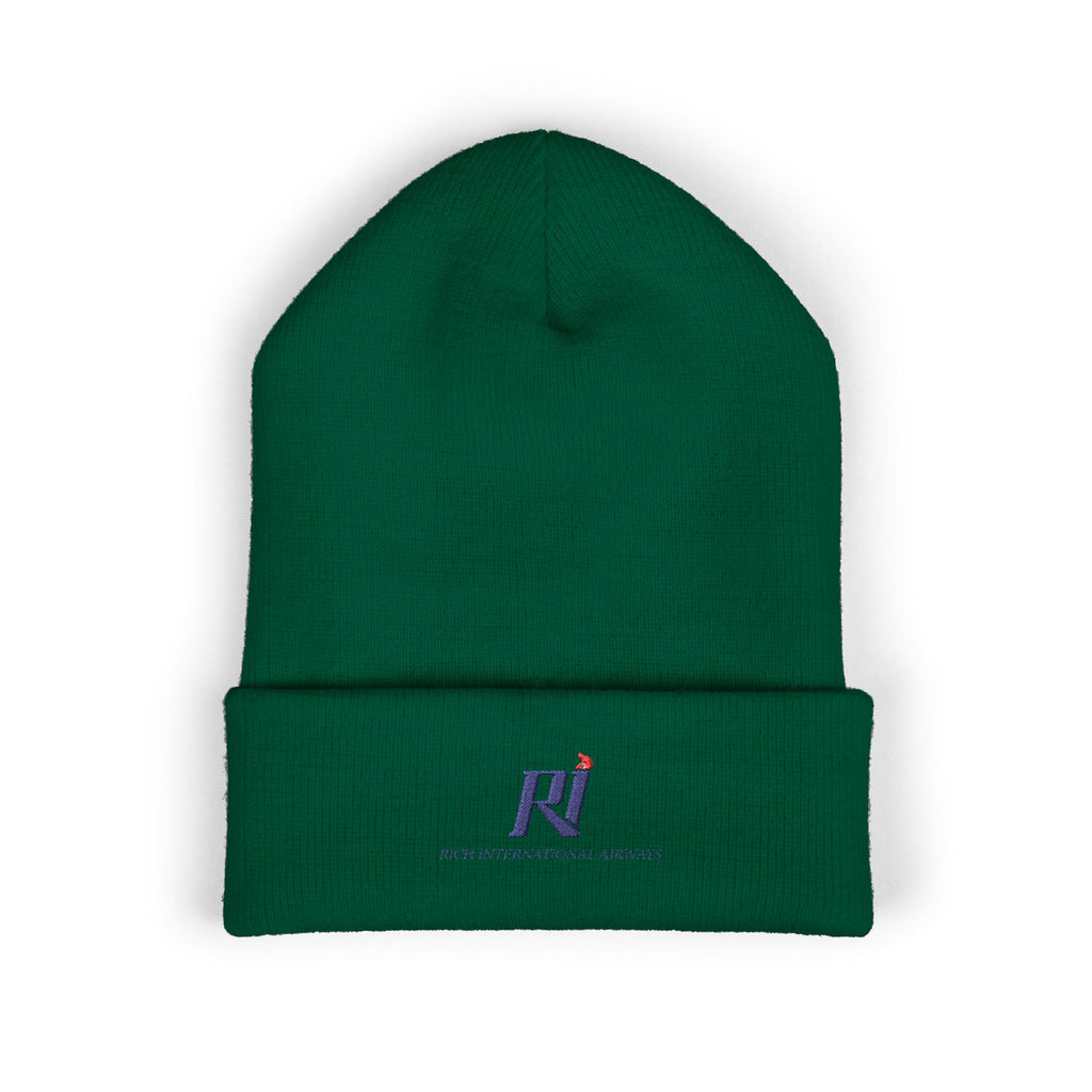 Rich International Airways Cuffed Beanie