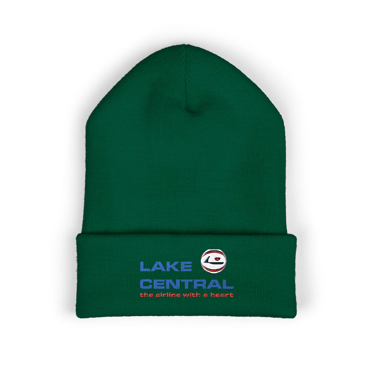 Lake Central Airlines Cuffed Beanie