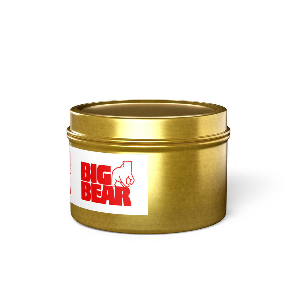Big Bear Stores Tin Candle