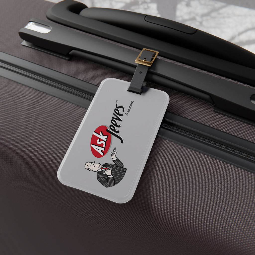 Ask Jeeves Luggage Tag