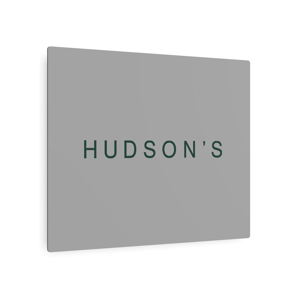 Hudson's Metal Sign