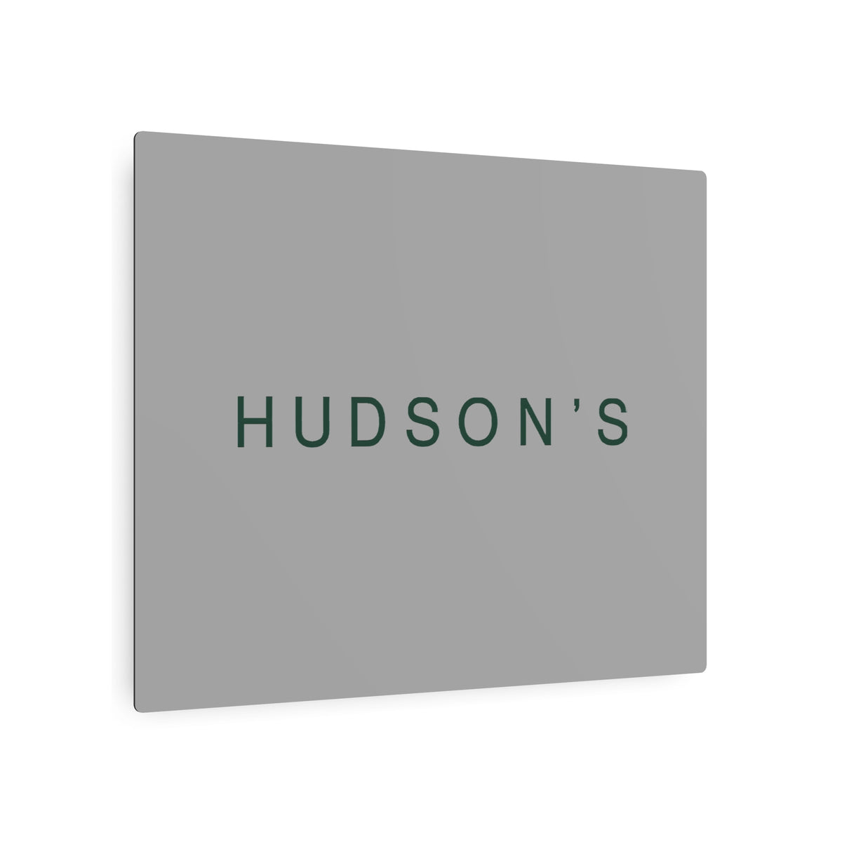 Hudson's Metal Sign