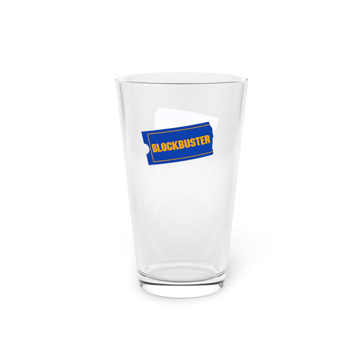 Blockbuster Video 16oz Pint Glass