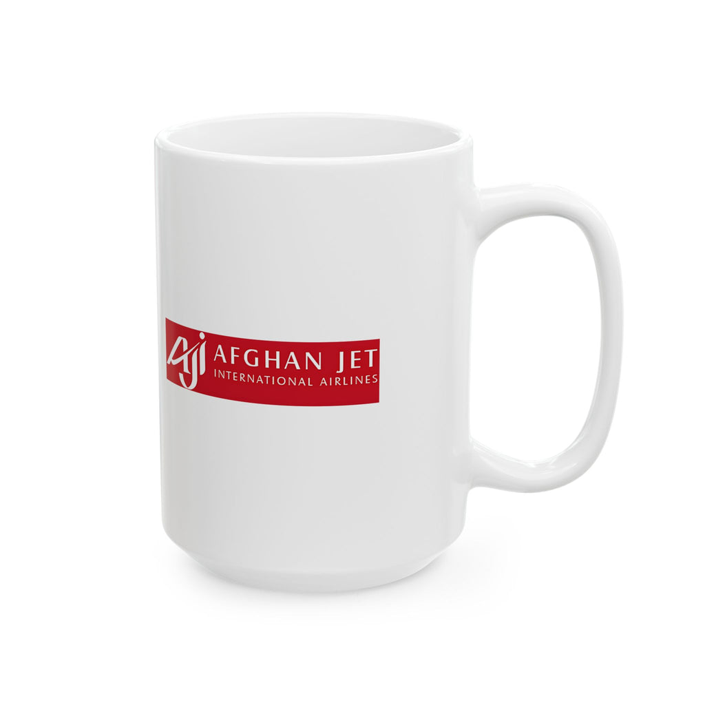 Afghan Jet International Airlines Ceramic Coffee Mug