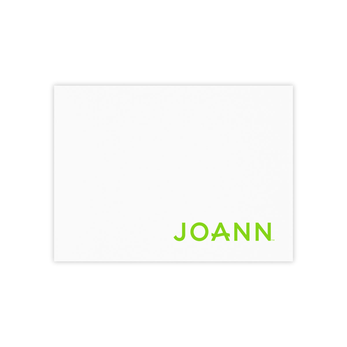 Jo-Ann Fabrics Sticky Post-it Note Pad