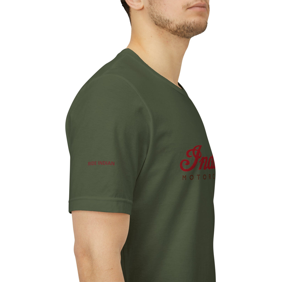 Indian Motorcycle T-Shirt - Ride Indian (Sleeve)
