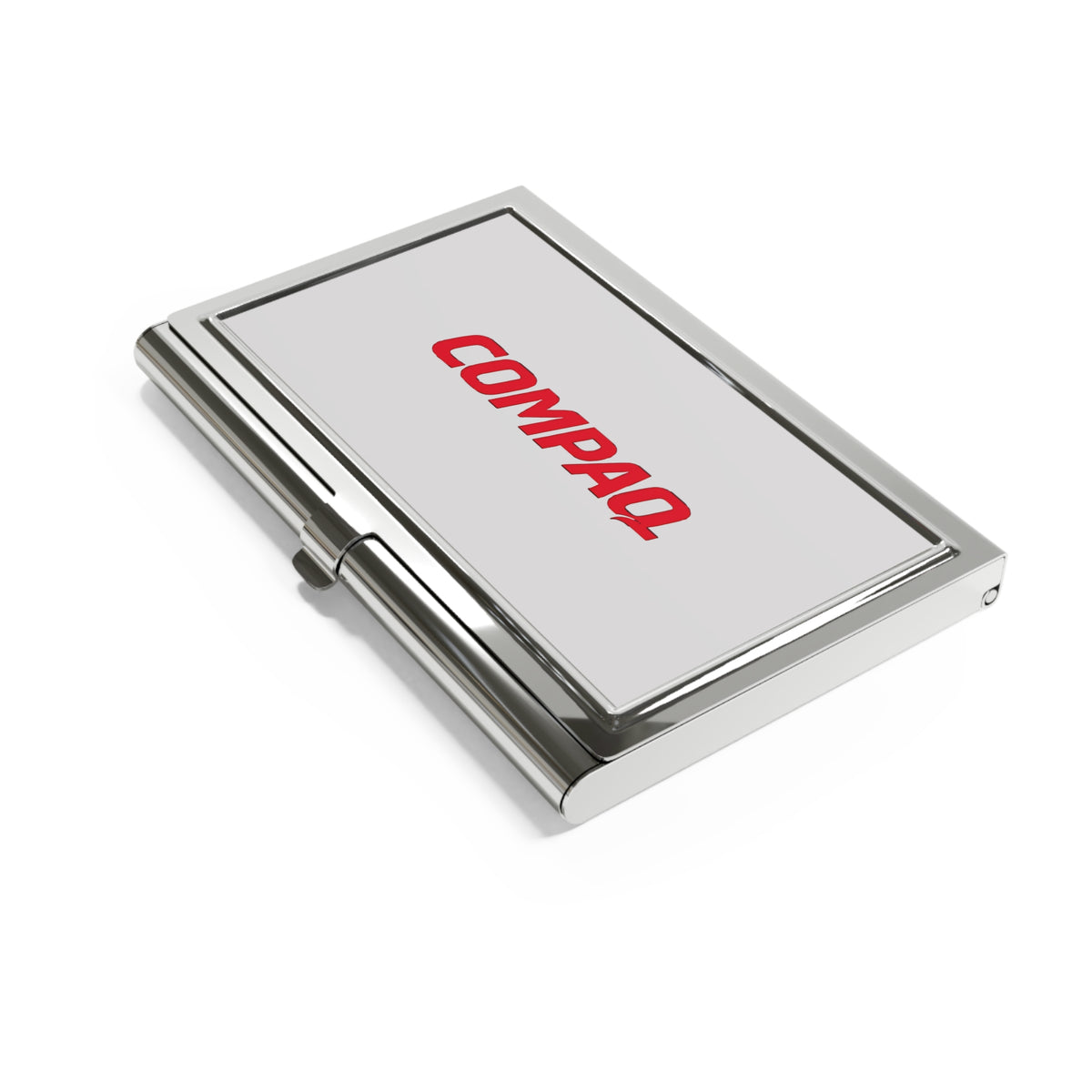 Compaq Metal Business Card Holder