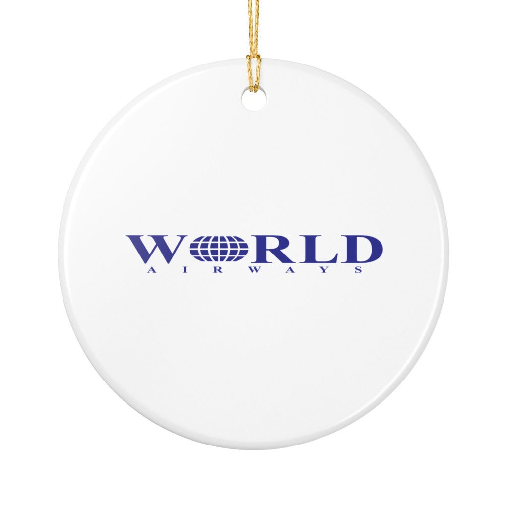 World Airways Ceramic Ornament