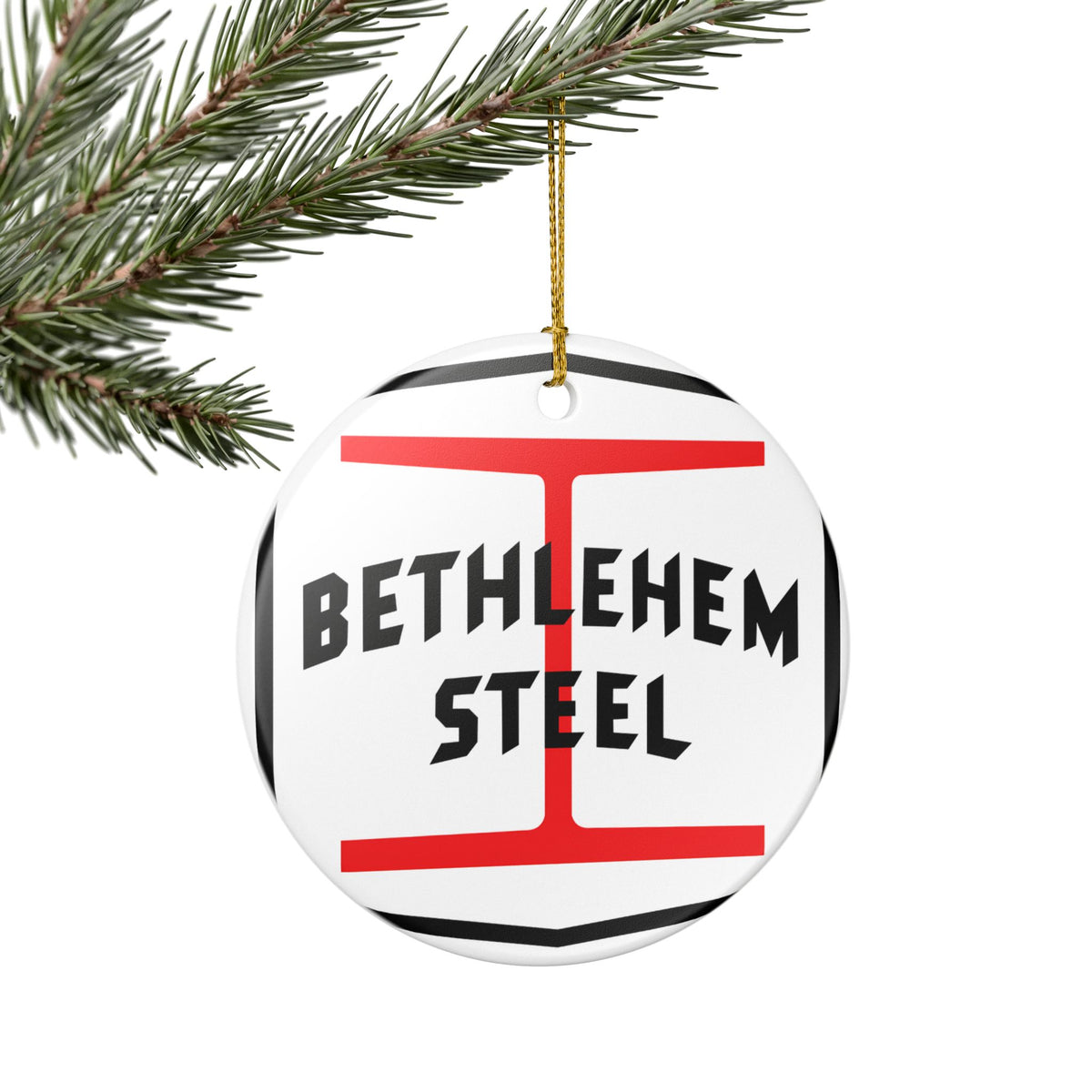 Bethlehem Steel Ceramic Ornament