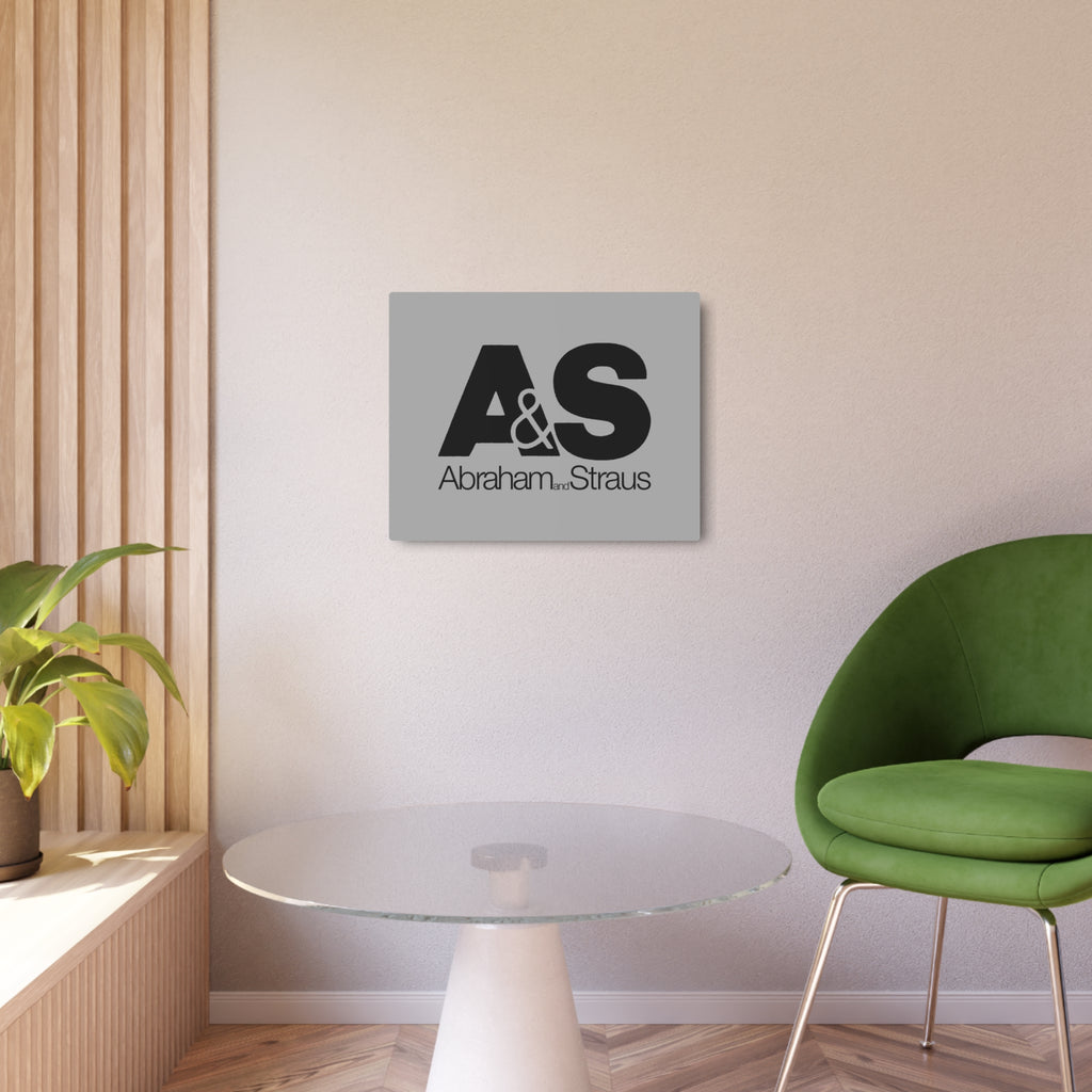 Abraham & Straus Metal Sign